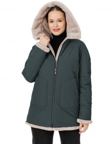 Зимняя куртка Limo Lady 3379 - Темно-Зелёный - без меха