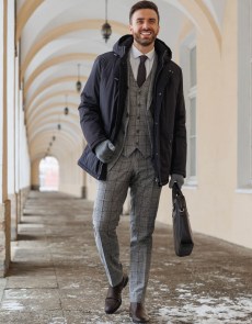 Зимняя куртка Auto Jack 964 - черный - без меха